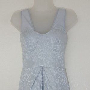 NWT Walter Baker Silver Cocktail Pencil Dress, XS